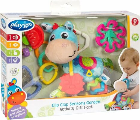 Playgro Clip Clop Sensory Garden Activity Gift Pack