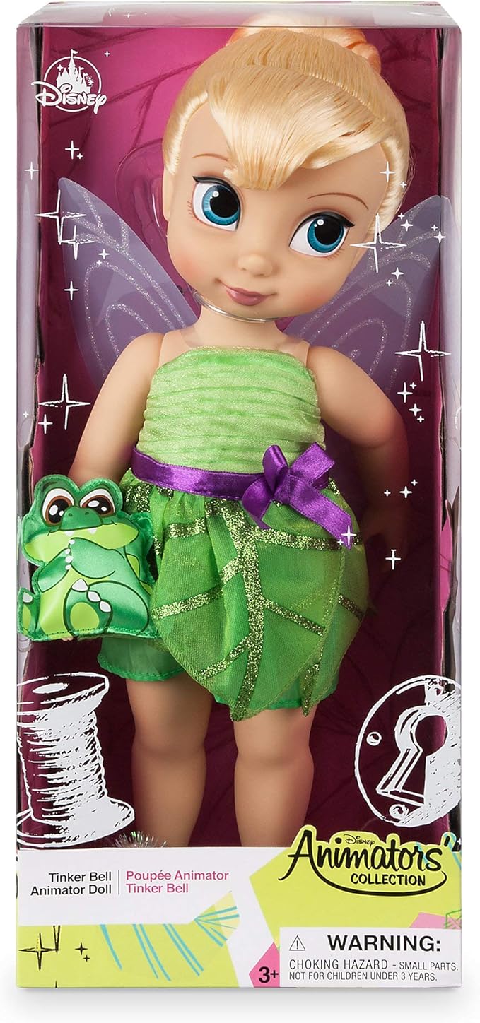 Disney Store Animators Collection Tinker Bell Doll Disney Store Animators Collection Tinker Bell Doll