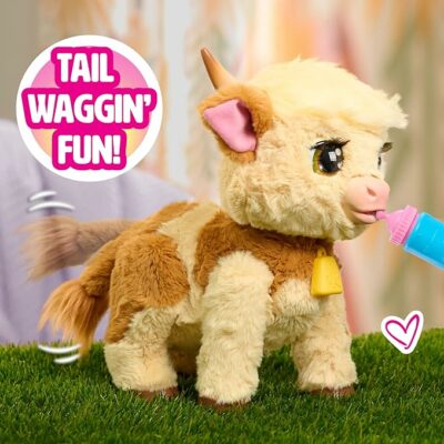 FurReal Maggie The Feed & Follow Cow