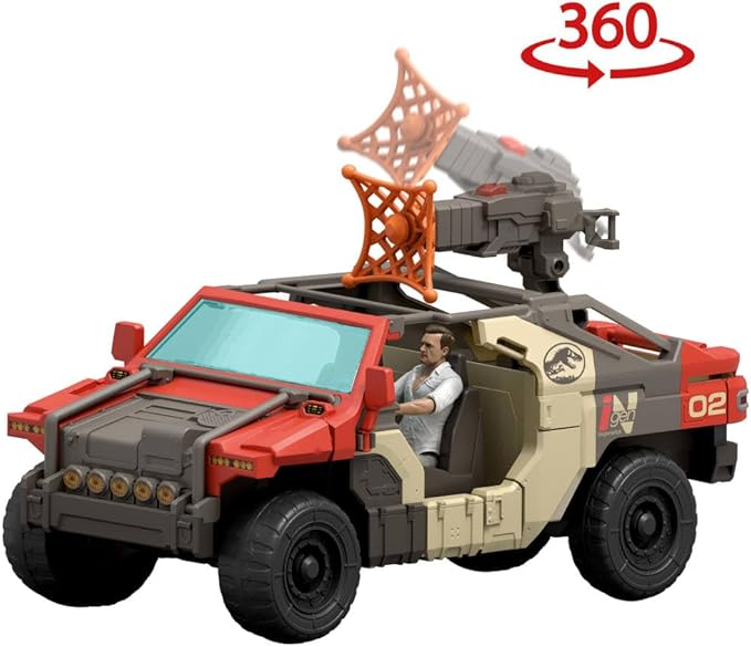 Jurassic World Rebirth Vehicle with 1 Human & 1 Dinosaur Figure Jurassic World Rebirth Vehicle with 1 Human & 1 Dinosaur Figure