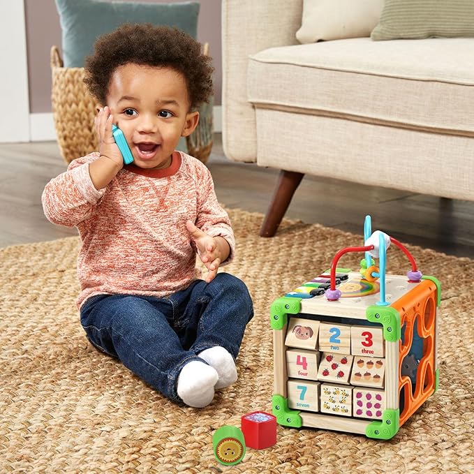 LeapFrog Touch and Learn Electronic Musical Light-Up Wooden Toy LeapFrog Touch and Learn Electronic Musical Light-Up Wooden Toy