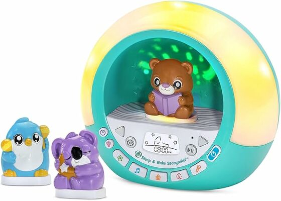 LeapFrog Sleep and Wake Storyteller and Light-Up Sleep Clock