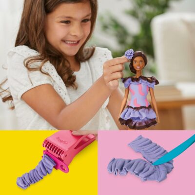 Play Doh Barbie Fashionista Ruffles Set