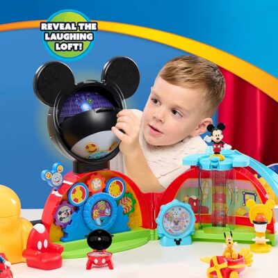 Disney Jr Mickey Mouse Clubhouse Deluxe 28 inch Playset with Lights and Sounds