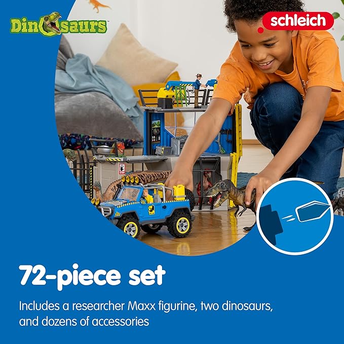 Dinosaurs 72PC Large Dinosaur Research Station Playset Dinosaurs 72PC Large Dinosaur Research Station Playset