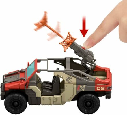 Jurassic World Rebirth Vehicle with 1 Human & 1 Dinosaur Figure