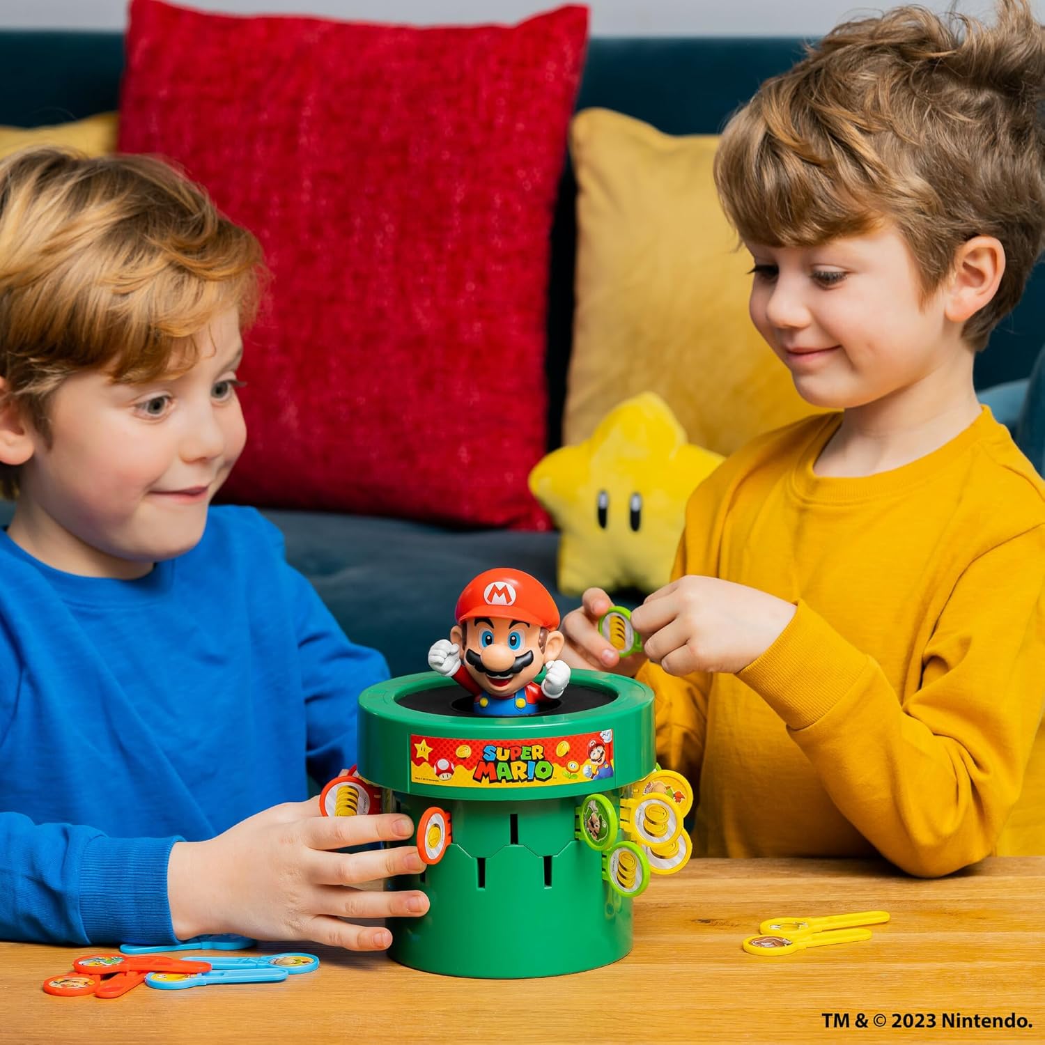 TOMY Pop Up Super Mario Board Game TOMY Pop Up Super Mario Board Game