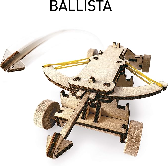 NATIONAL GEOGRAPHIC Da Vinci Model Kit Catapult Kit for Kids NATIONAL GEOGRAPHIC Da Vinci Model Kit Catapult Kit for Kids