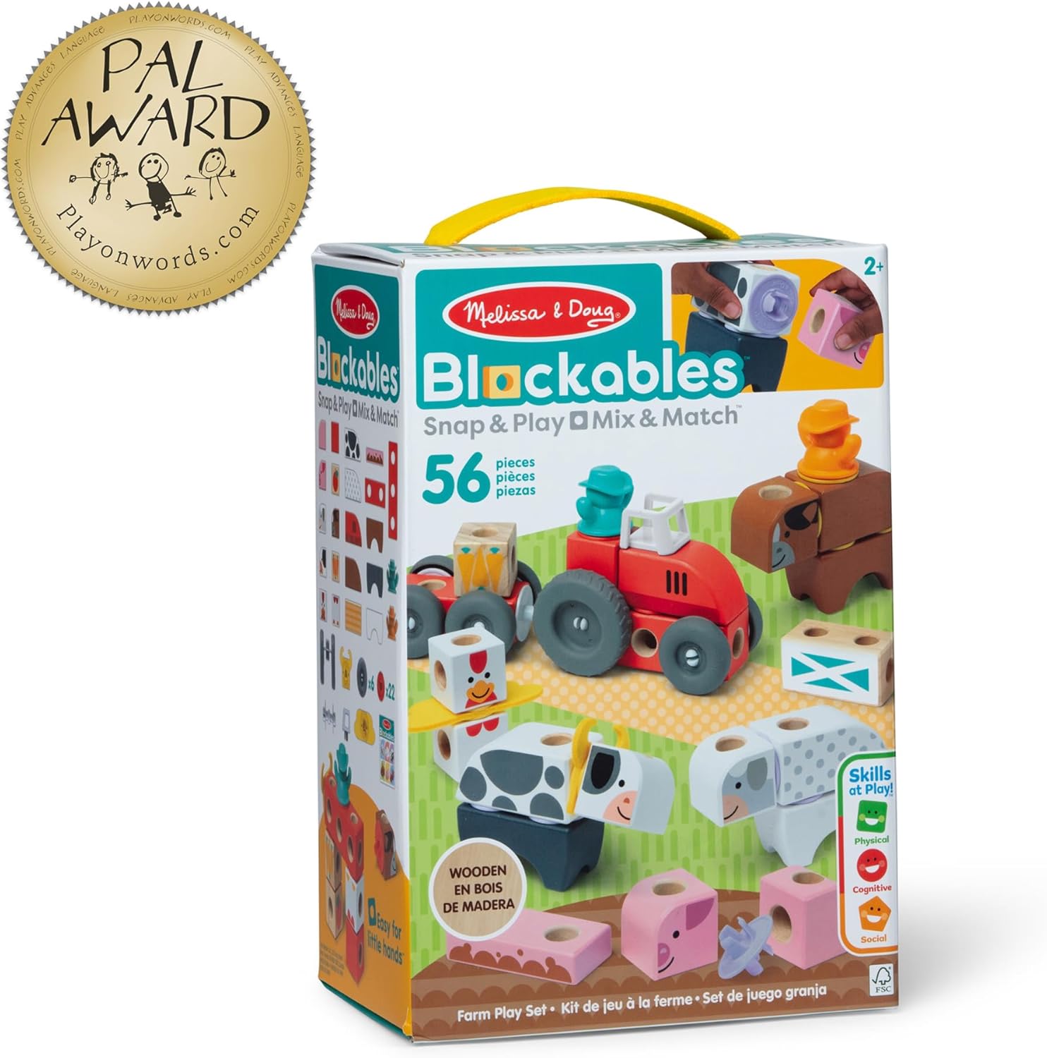 Melissa & Doug Blockables™ Farm Snap and Play Melissa & Doug Blockables™ Farm Snap and Play