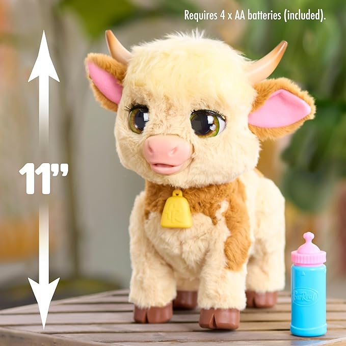 FurReal Maggie The Feed & Follow Cow FurReal Maggie The Feed & Follow Cow