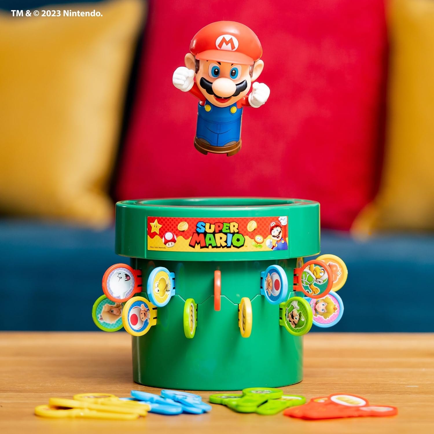 TOMY Pop Up Super Mario Board Game TOMY Pop Up Super Mario Board Game