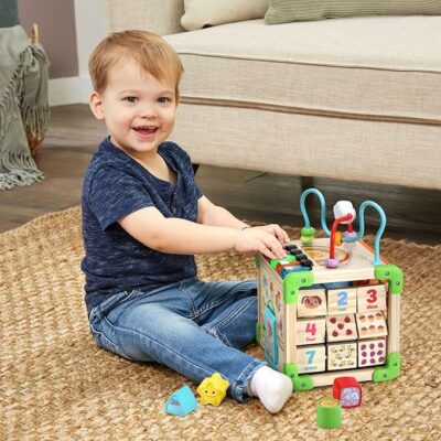 LeapFrog Touch and Learn Electronic Musical Light-Up Wooden Toy