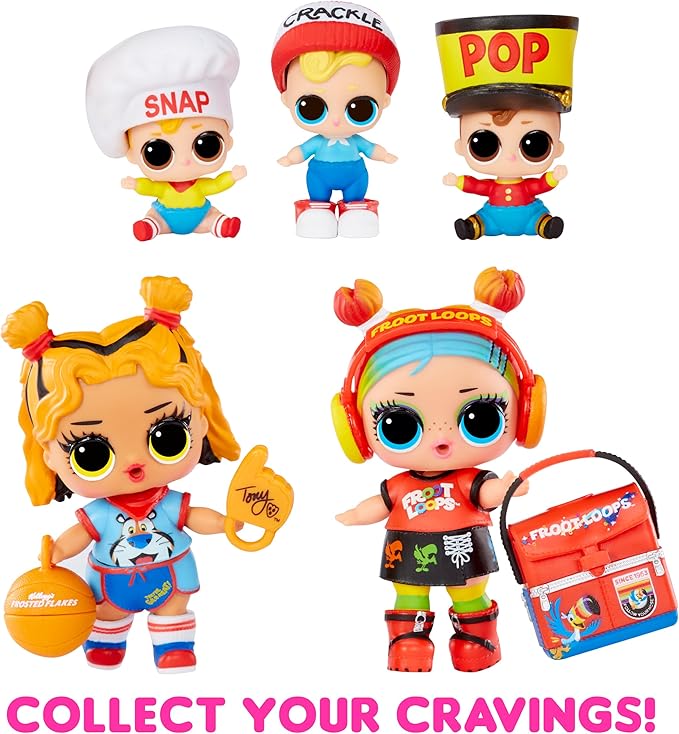 L.O.L. Surprise! Loves Mini Sweets S3 Deluxe Kellogg's with 4 Dolls L.O.L. Surprise! Loves Mini Sweets S3 Deluxe Kellogg's with 4 Dolls