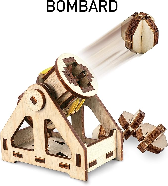 NATIONAL GEOGRAPHIC Da Vinci Model Kit Catapult Kit for Kids NATIONAL GEOGRAPHIC Da Vinci Model Kit Catapult Kit for Kids
