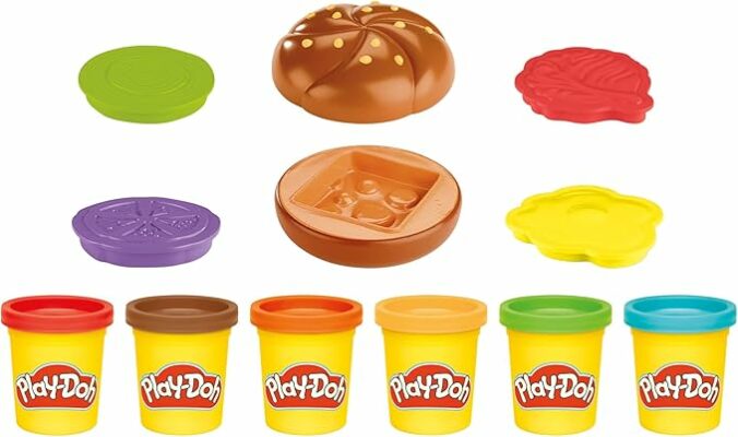Play-Doh Grill Fun Playset Play Kitchen Toys