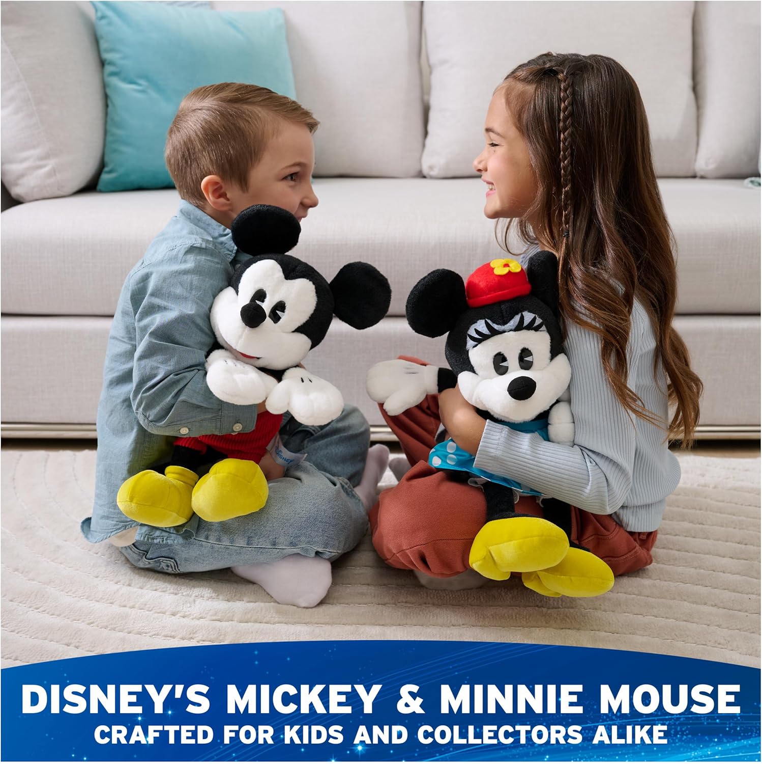 Disney Official Mickey Mouse Classic Plush Stuffed Animal Disney Official Mickey Mouse Classic Plush Stuffed Animal