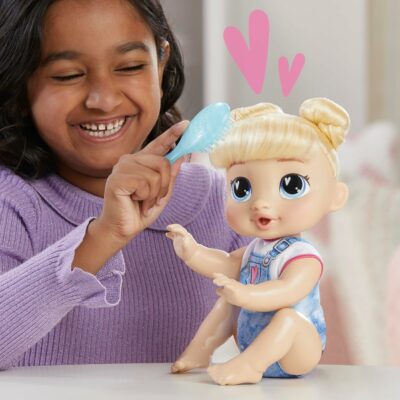 Baby Alive Crawl 'n Play Harper Hugs Electronic Crawling Baby Doll Set