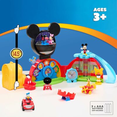 Disney Jr Mickey Mouse Clubhouse Deluxe 28 inch Playset with Lights and Sounds