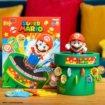 TOMY Pop Up Super Mario Board Game