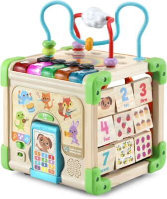 LeapFrog Touch and Learn Electronic Musical Light-Up Wooden Toy