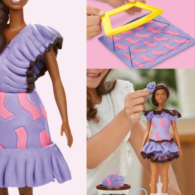 Play Doh Barbie Fashionista Ruffles Set