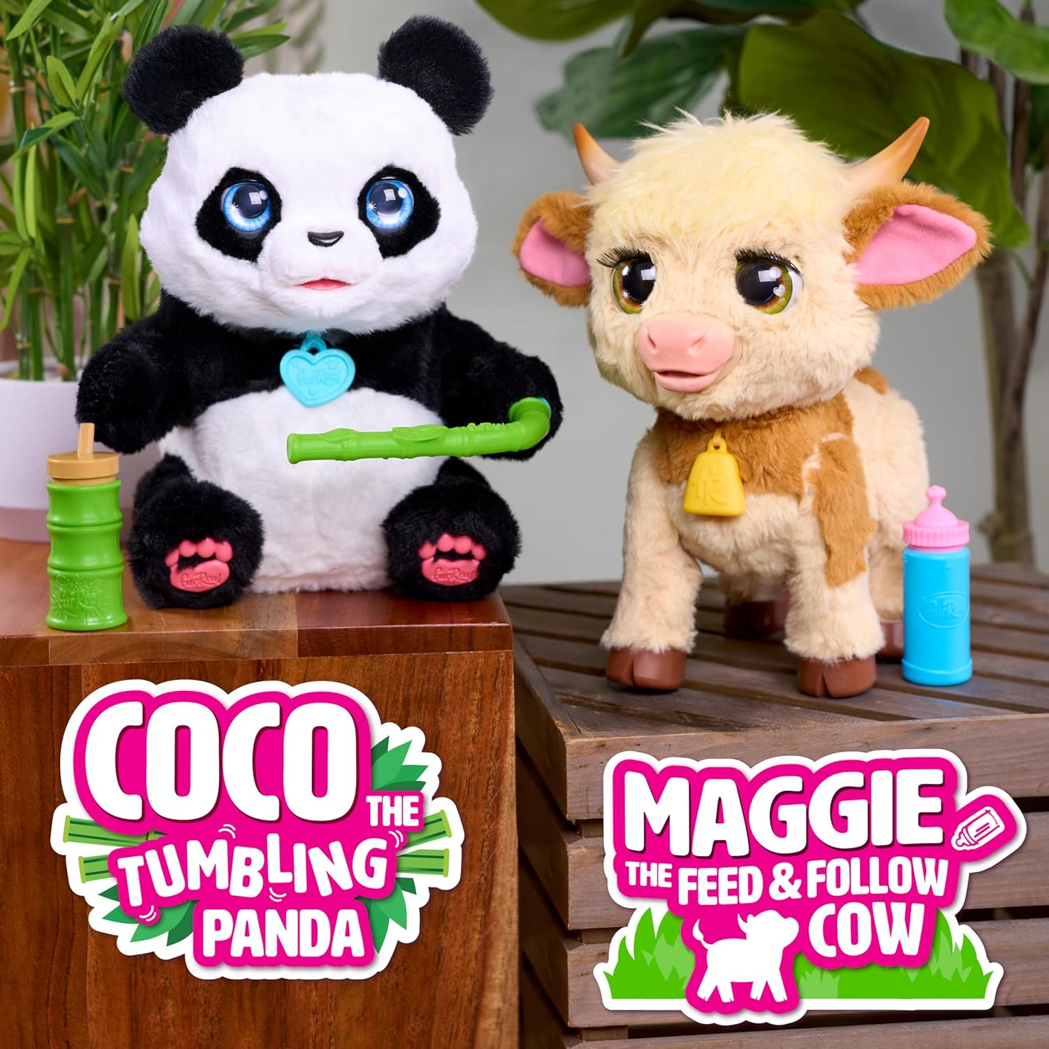 FurReal Maggie The Feed & Follow Cow FurReal Maggie The Feed & Follow Cow