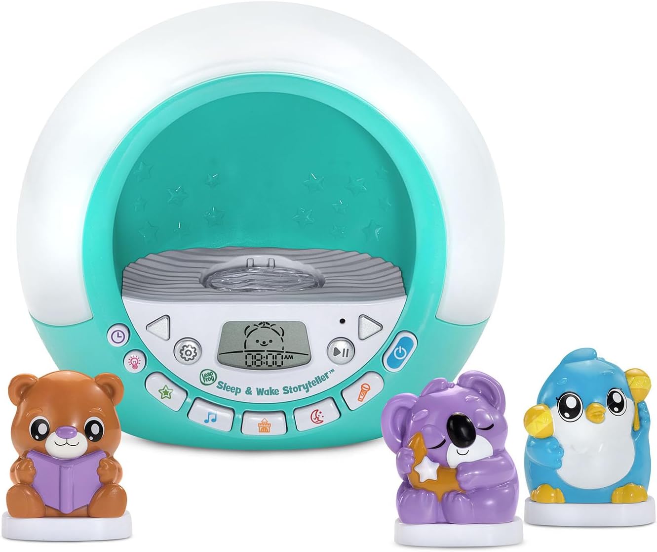 LeapFrog Sleep and Wake Storyteller and Light-Up Sleep Clock LeapFrog Sleep and Wake Storyteller and Light-Up Sleep Clock