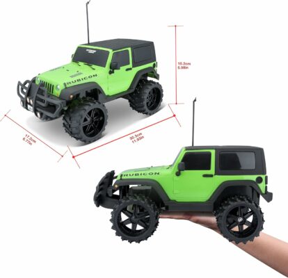 Maisto Tech R/C Off Road Jeep Wrangler Rubicon Black