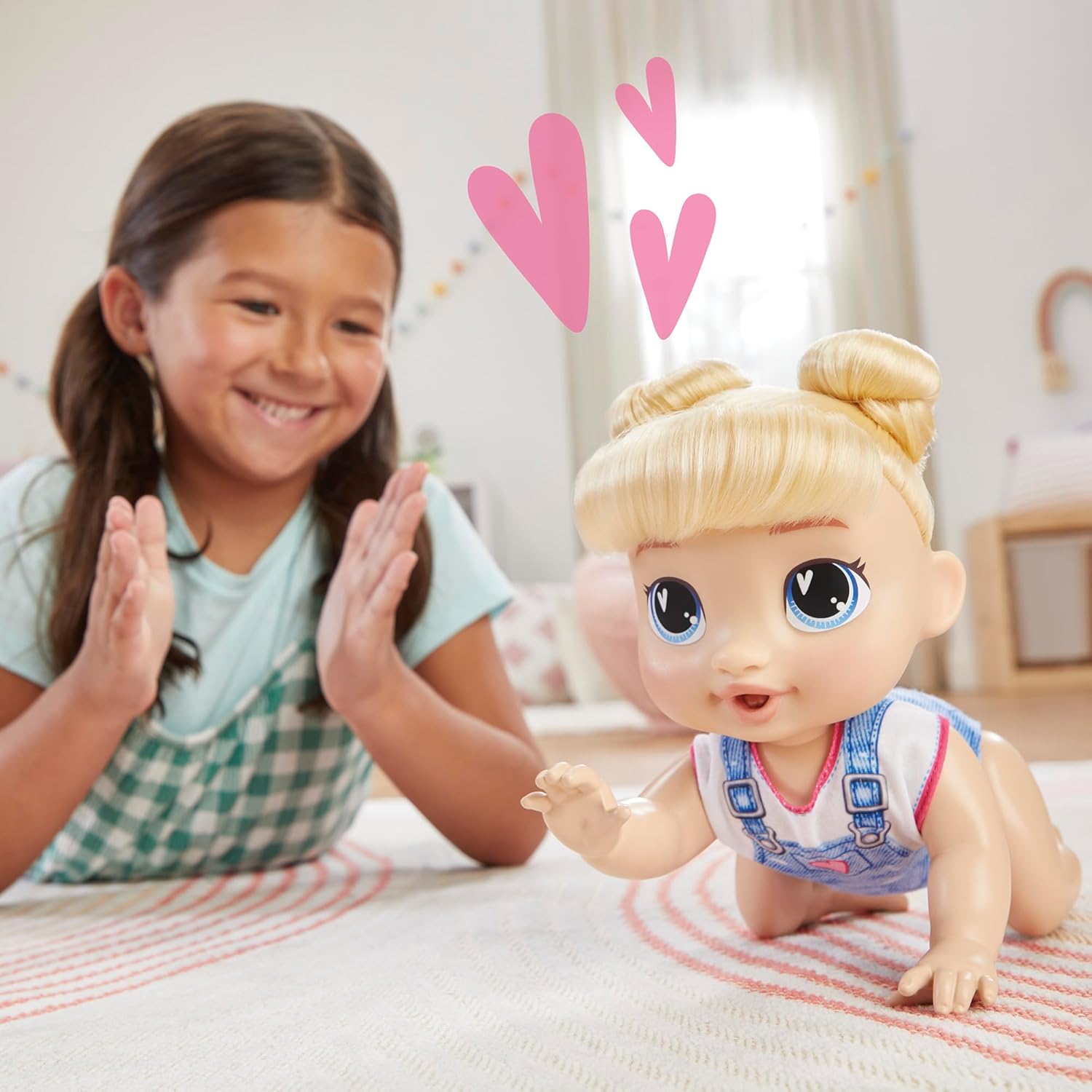 Baby Alive Crawl 'n Play Harper Hugs Electronic Crawling Baby Doll Set Baby Alive Crawl 'n Play Harper Hugs Electronic Crawling Baby Doll Set