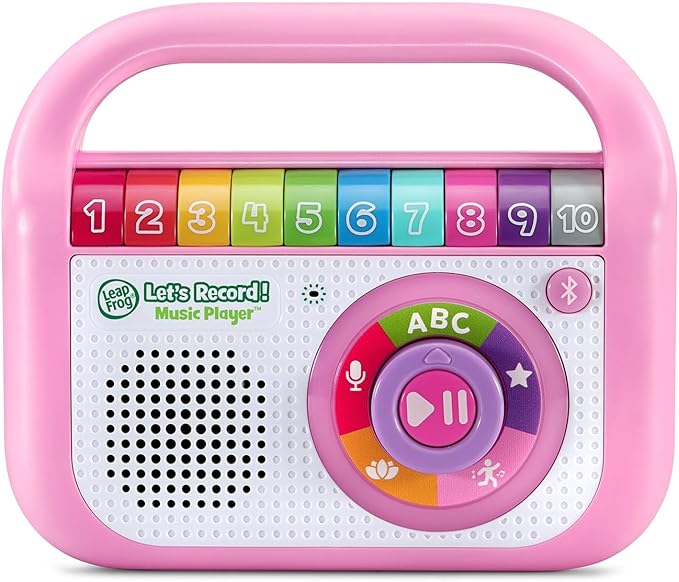 LeapFrog Let's Record! Music Player Pink