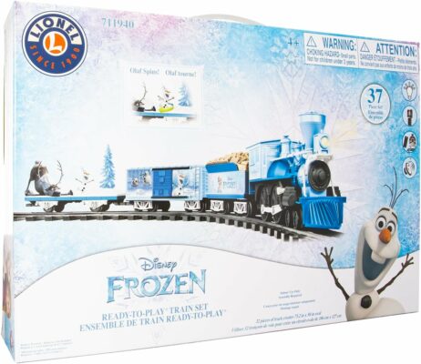 Disney's Frozen Ready to Play Set Battery Powered Model Train Set with Remote
