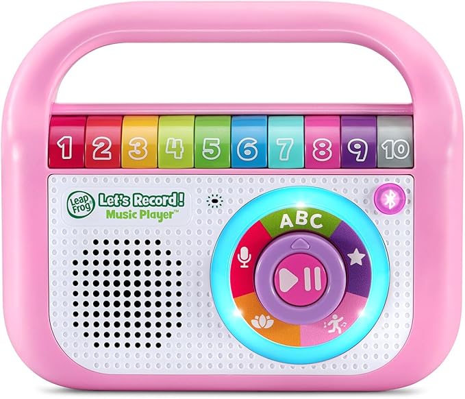 LeapFrog Let's Record! Music Player Pink LeapFrog Let's Record! Music Player Pink