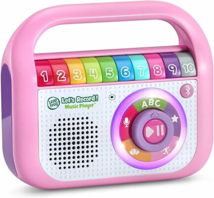 LeapFrog Let's Record! Music Player Pink