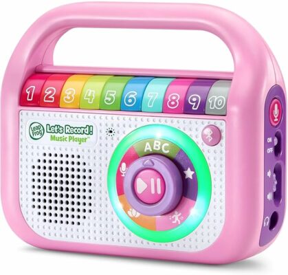 LeapFrog Let's Record! Music Player Pink