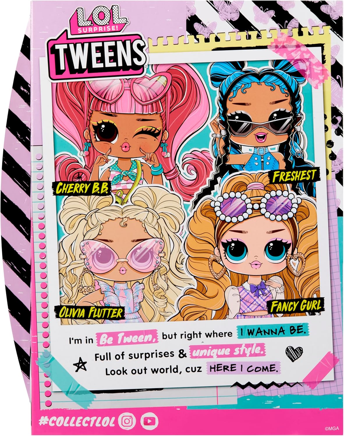 LOL Surprise Tweens Core Doll - Olivia Flutter LOL Surprise Tweens Core Doll - Olivia Flutter