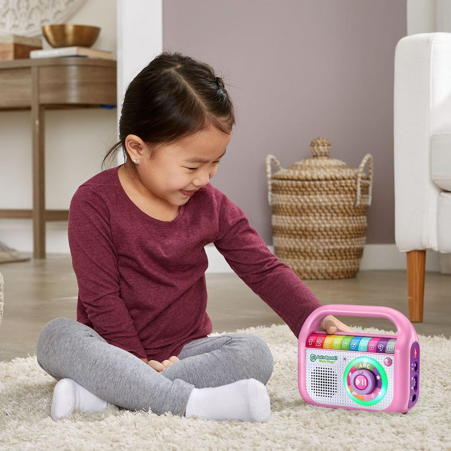LeapFrog Let's Record! Music Player Pink LeapFrog Let's Record! Music Player Pink