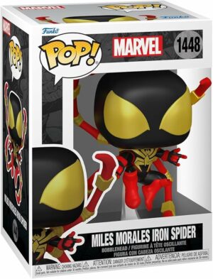 Funko POP Marvel Spider Man Comics Miles Morales Iron Spider