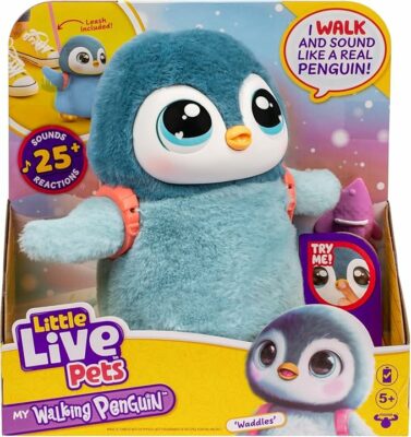 Little Live Pets Walking Penguin My Pet Waddles