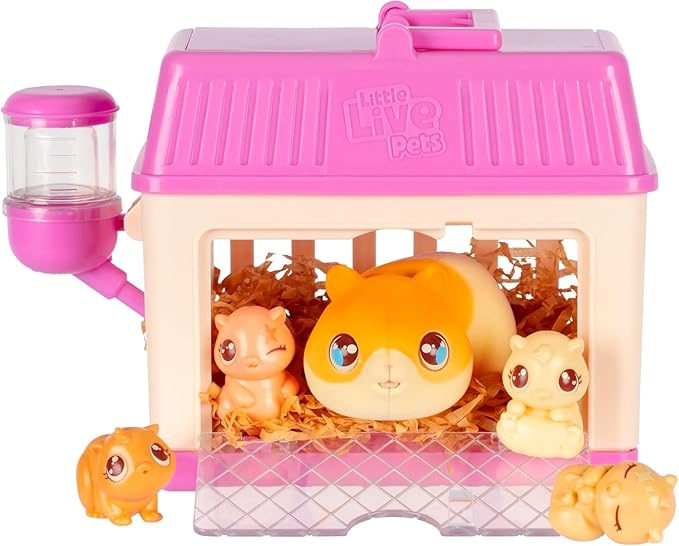 Little Live Mama Surprise Minis Hamster & Babies with 2 Magic Feeding Bottles Bundled Gift Set Little Live Mama Surprise Minis Hamster & Babies with 2 Magic Feeding Bottles Bundled Gift Set