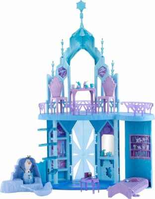 Disney Frozen Elsa Ice Castle Playset with Olaf Figure