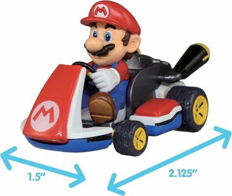 TOMY Mario Kart Pull Back Racers Nintendo Mario Toys