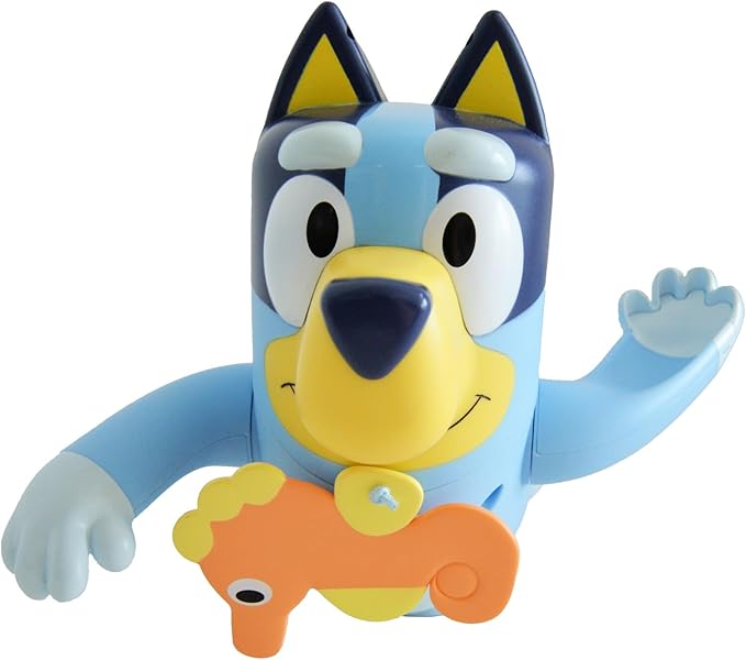 TOMY Toomies Swimming Bluey Bath Toy with Seahorse TOMY Toomies Swimming Bluey Bath Toy with Seahorse