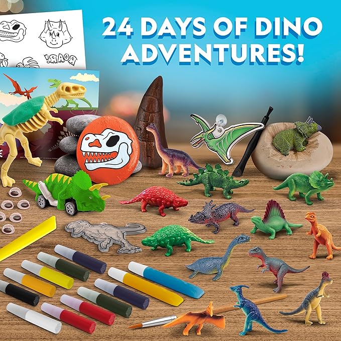 NATIONAL GEOGRAPHIC 2025 Dinosaur Advent Calendar NATIONAL GEOGRAPHIC 2025 Dinosaur Advent Calendar