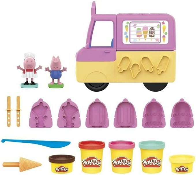 Play-Doh Peppa's Ice Cream Playset with Ice Cream Truck Play-Doh Peppa's Ice Cream Playset with Ice Cream Truck