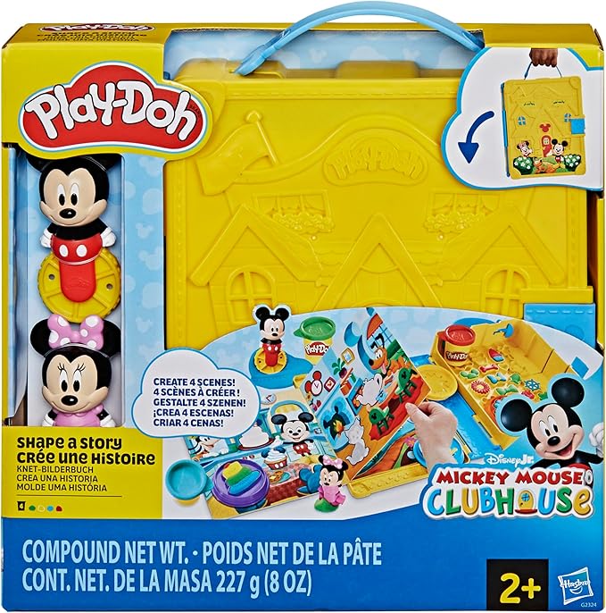 Play Doh Disney Junior Mickey Mouse Clubhouse Shape a Story Playset Play Doh Disney Junior Mickey Mouse Clubhouse Shape a Story Playset