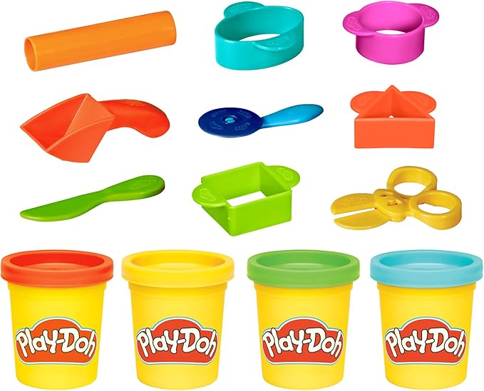 Play-Doh Starter Set 9 Piece Kit with Storage Tote Play-Doh Starter Set 9 Piece Kit with Storage Tote