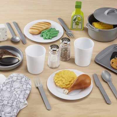 Melissa & Doug 22 Piece Play Kitchen Accessories Set