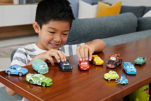 Disney and Pixar Cars Set of 10 Die Cast Mini Racers Vehicles