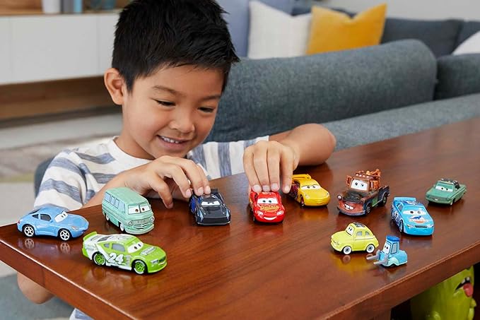 Disney and Pixar Cars Set of 10 Die Cast Mini Racers Vehicles Disney and Pixar Cars Set of 10 Die Cast Mini Racers Vehicles