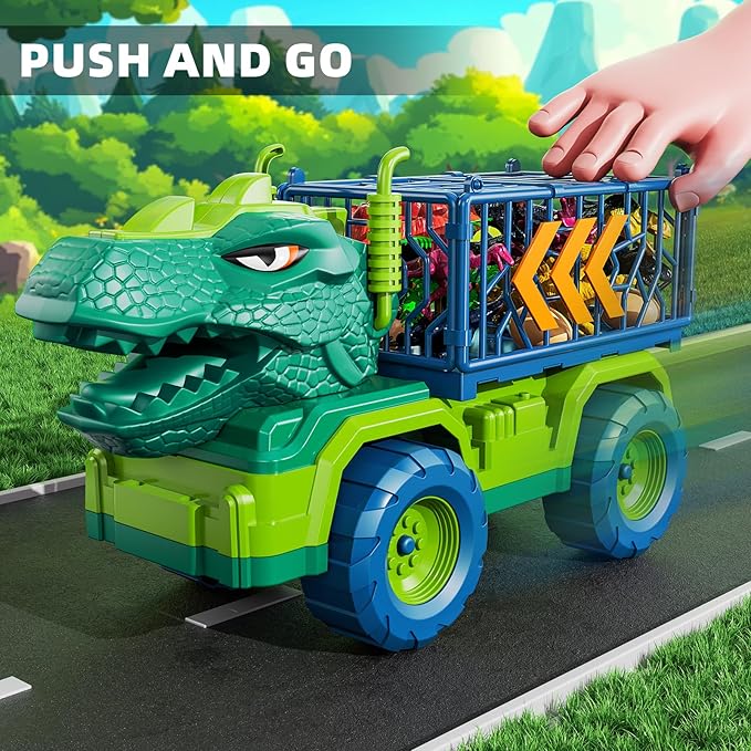 Dinosaur Truck Toys for Kids Jurassic Play Set Dinosaur Truck Toys for Kids Jurassic Play Set